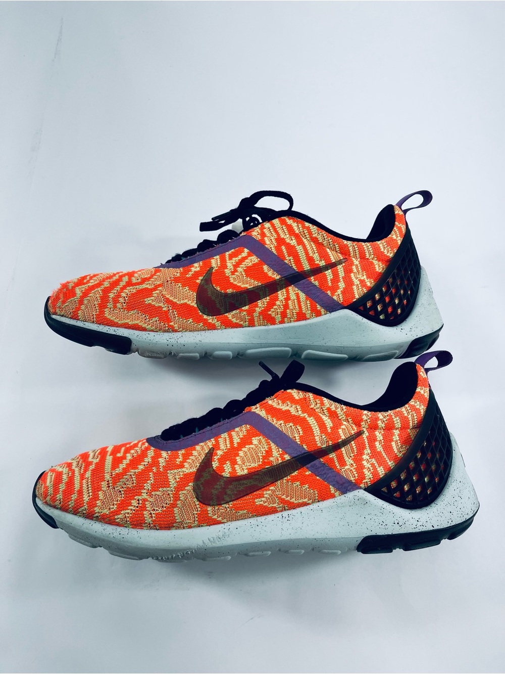 Nike Lunarestoa 2 Total Crimson Black Men’s :12 # 777503-006 Running Shoes